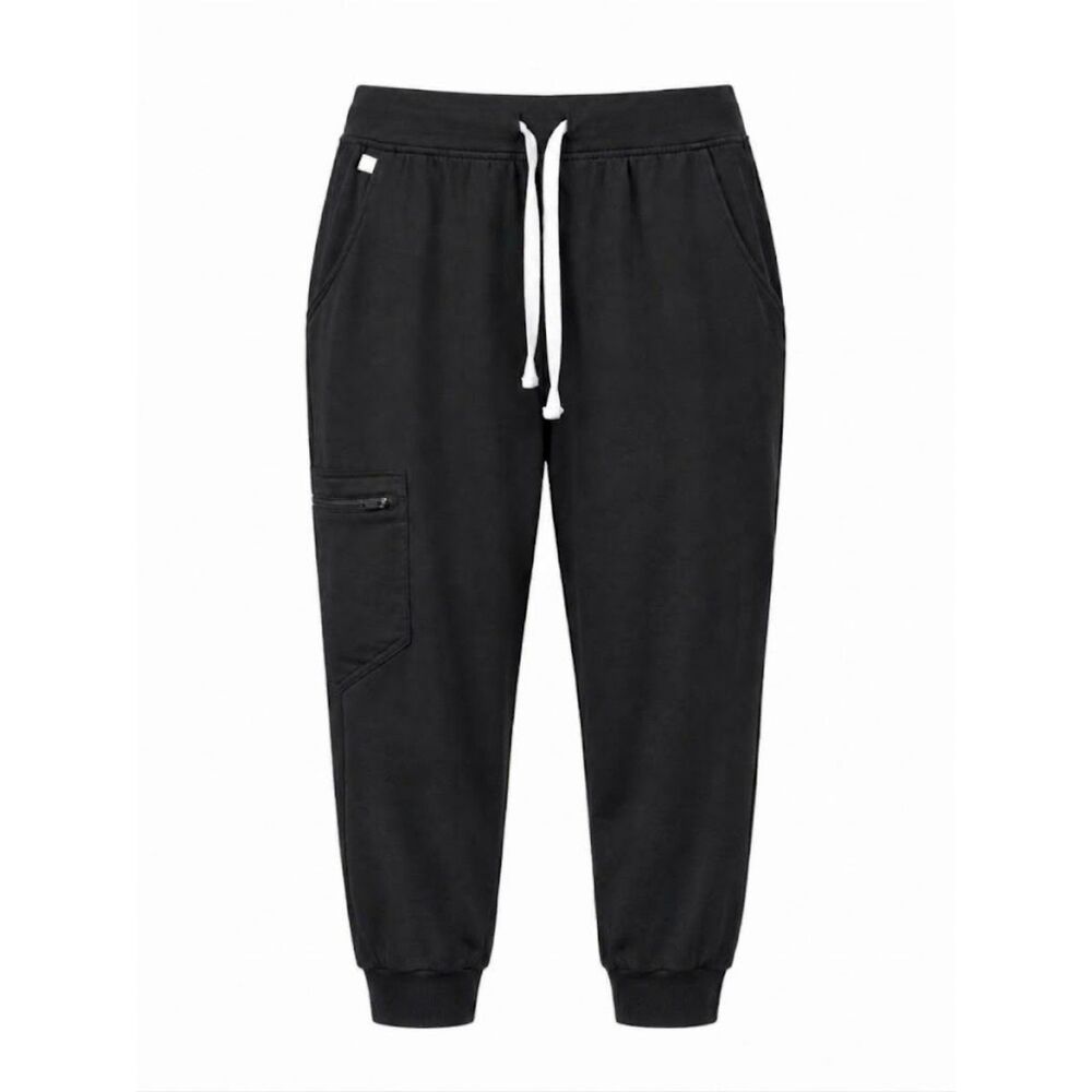 FIGS Technical Collection Zamora Jogger Black Scrub Pants Size XL